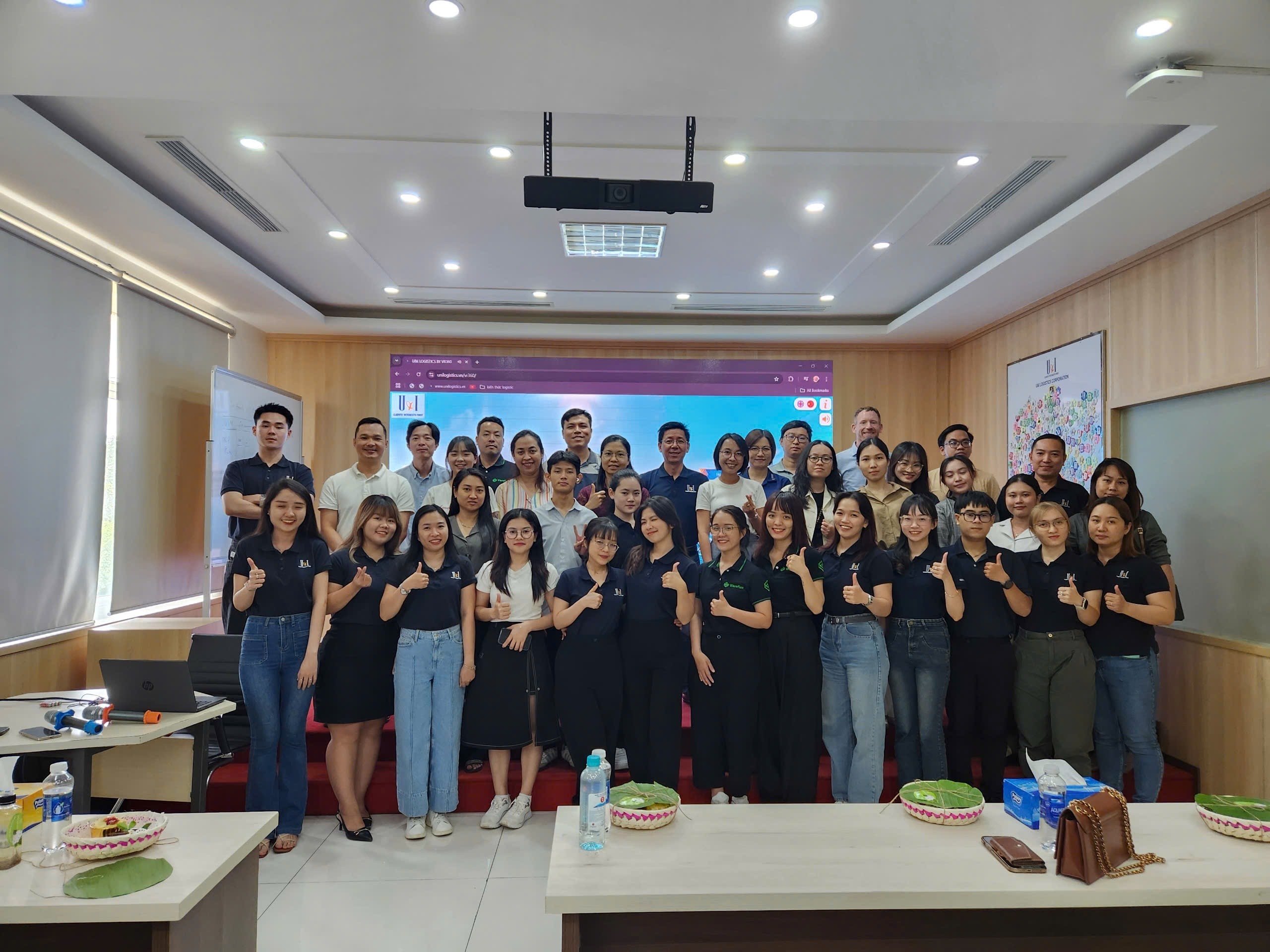 Factory tour with Agri Sung
